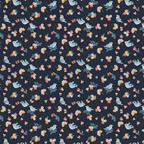 POPLIN BIRDS NAVY (thumbnail)