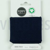 CUFFS GOTS 7CM NAVY (thumbnail)