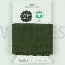 CUFFS GOTS 7CM ARMY GREEN (thumbnail)