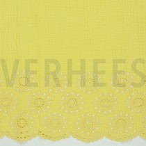 DOUBLE GAUZE BORDER 1-SIDE SOFT YELLOW (thumbnail)