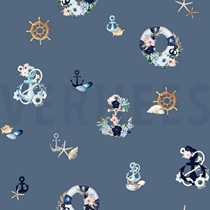 CANVAS DIGITAL ROMANTIC NAUTICAL JEANS (thumbnail)