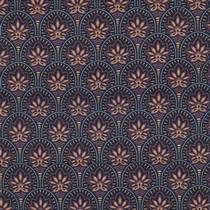 COATED COTTON ABSTRACT NAVY (thumbnail)