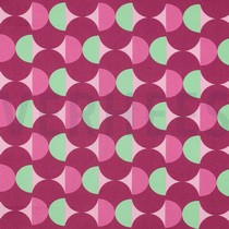 COATED COTTON GRAPHIC BORDEAUX (thumbnail)