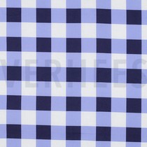 COATED COTTON CHECKS BLUE (thumbnail)