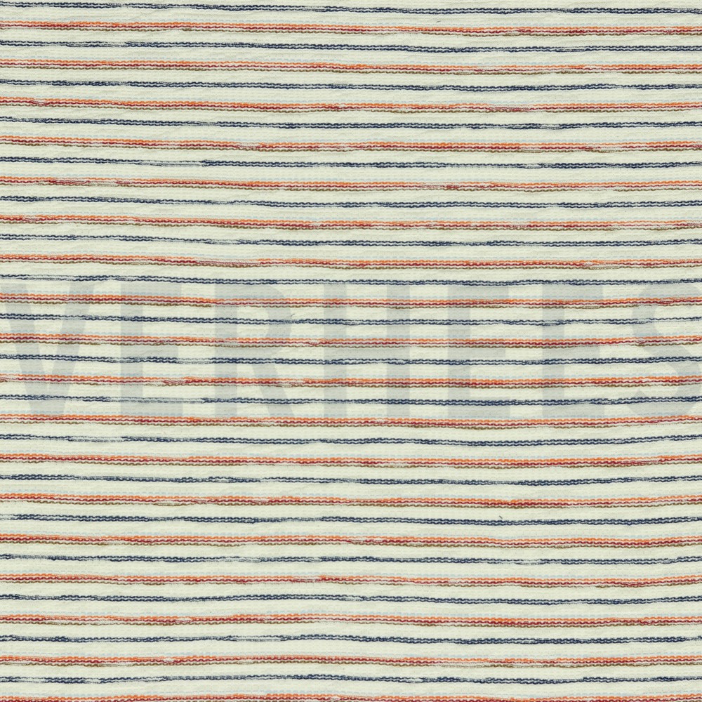 YARN DYED KNITTED STRIPE MULTICOLOUR