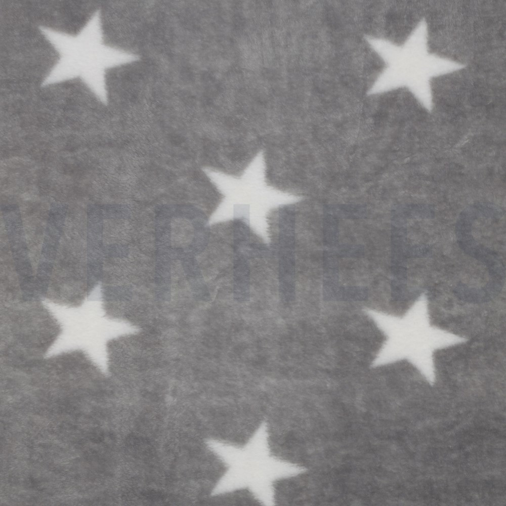 FLEECE STARS GREY / LIGHT GREY (hover)