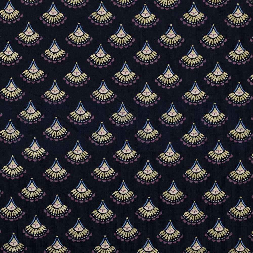 BABYCORD GLITTER BOHEMIAN NAVY