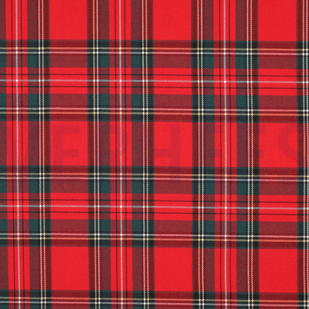 SCOTTISH CHECK RED