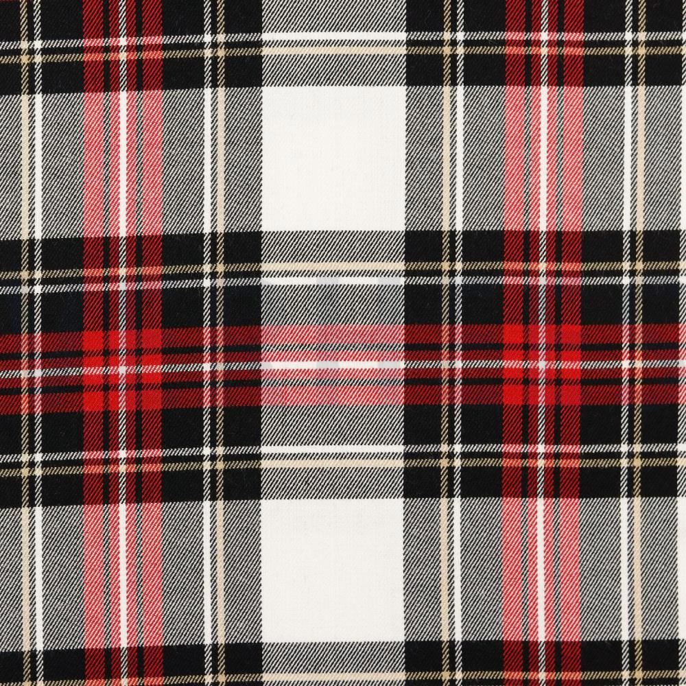 TARTAN CHECK BLACK/RED/YELLOW/WHITE