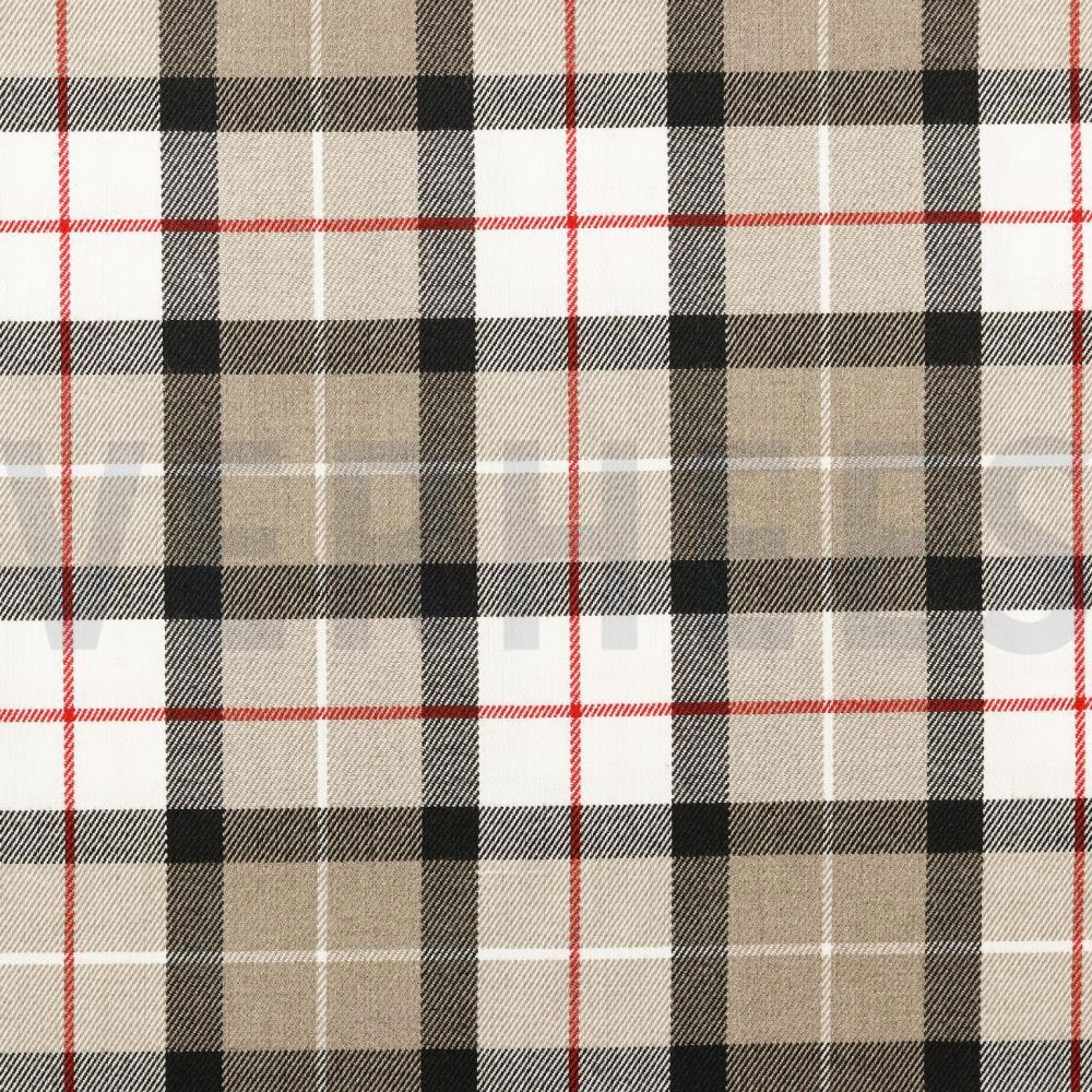 TARTAN CHECK TAUPE