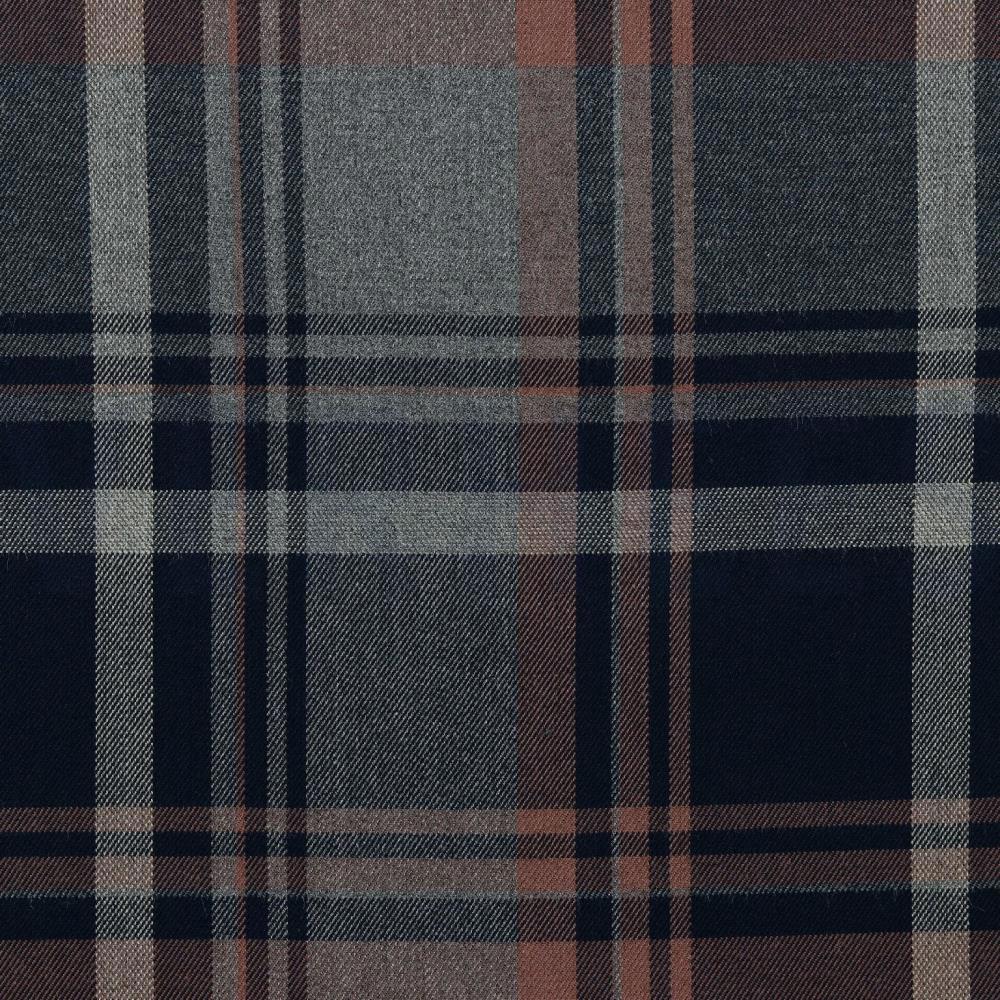 TARTAN CHECK NAVY/GREY/RUST