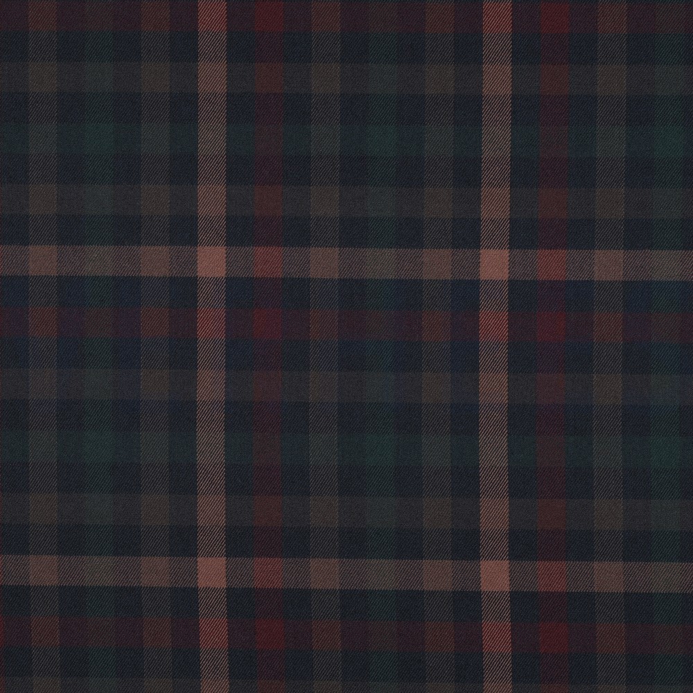 TARTAN CHECK NAVY/RED/CAMEL/GREEN