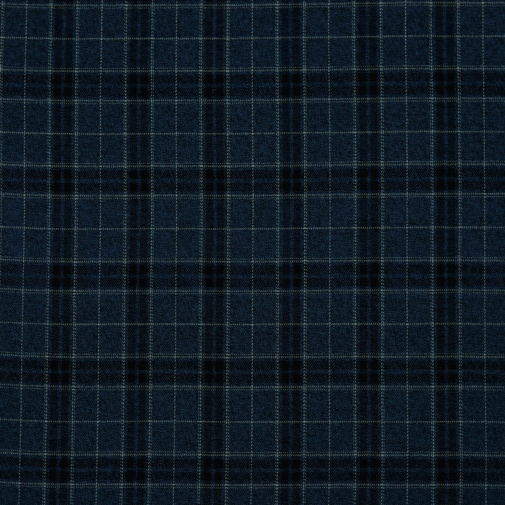 TARTAN CHECK JEANS/NAVY/GREY