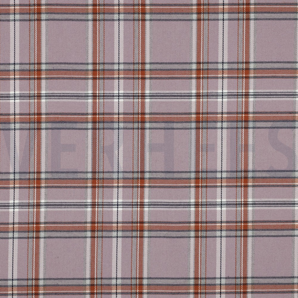 TARTAN CHECK LILAC/BROWN (hover)