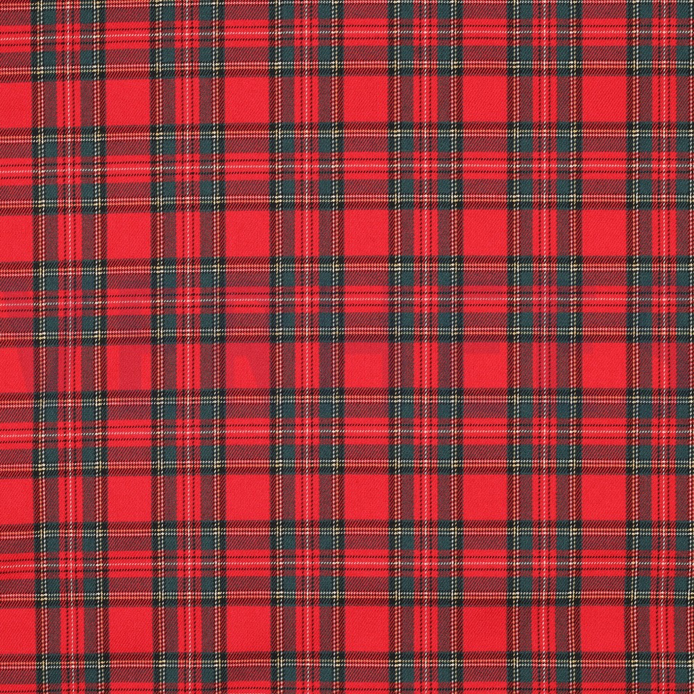 SCOTTISH CHECK RED