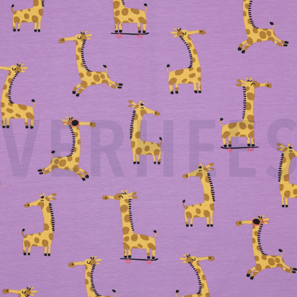 JERSEY GIRAFFES LAVENDER