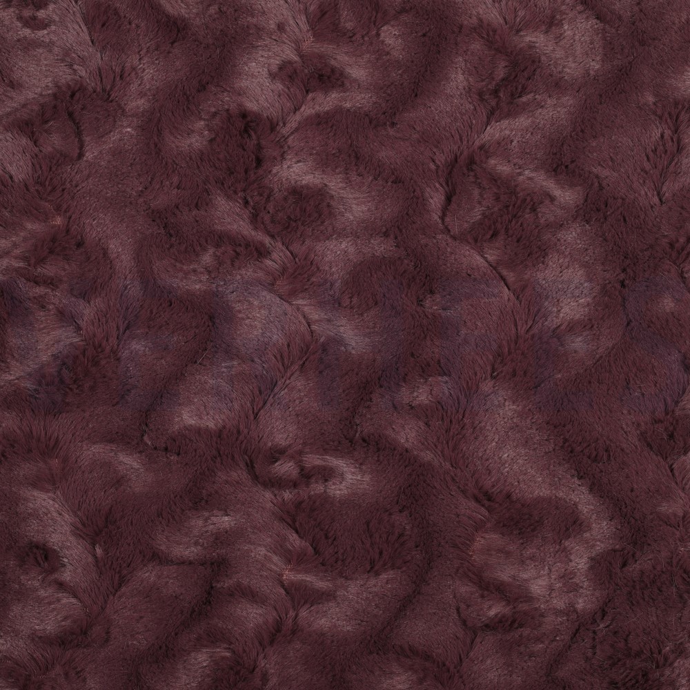 FAUX FUR AUBERGINE (hover)