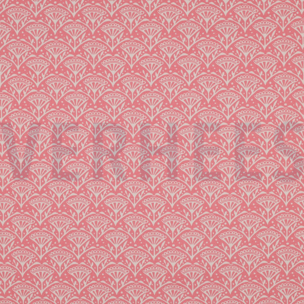 CANVAS FLOWERS LIGHT PINK