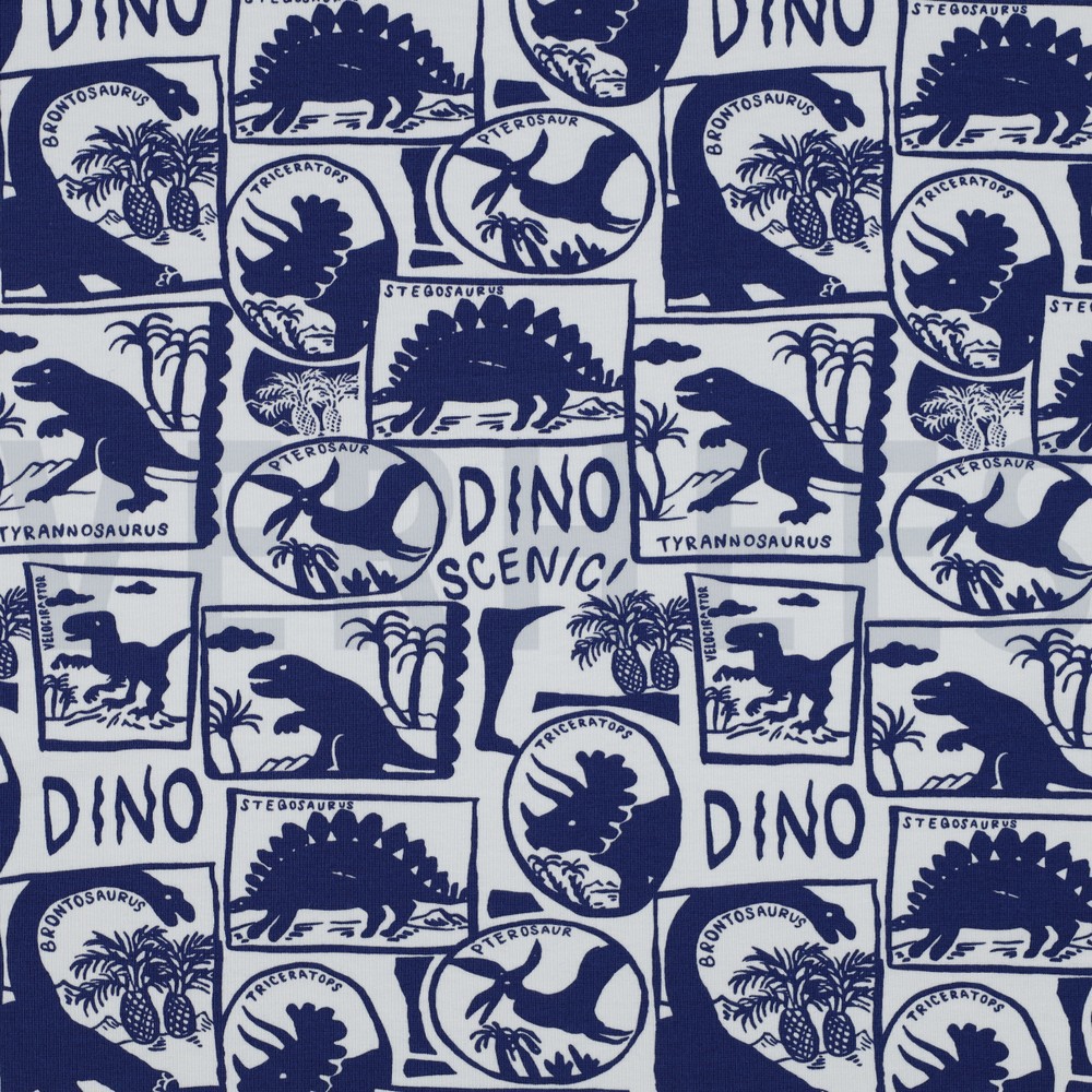 JERSEY DINO SCENIC COBALT (hover)