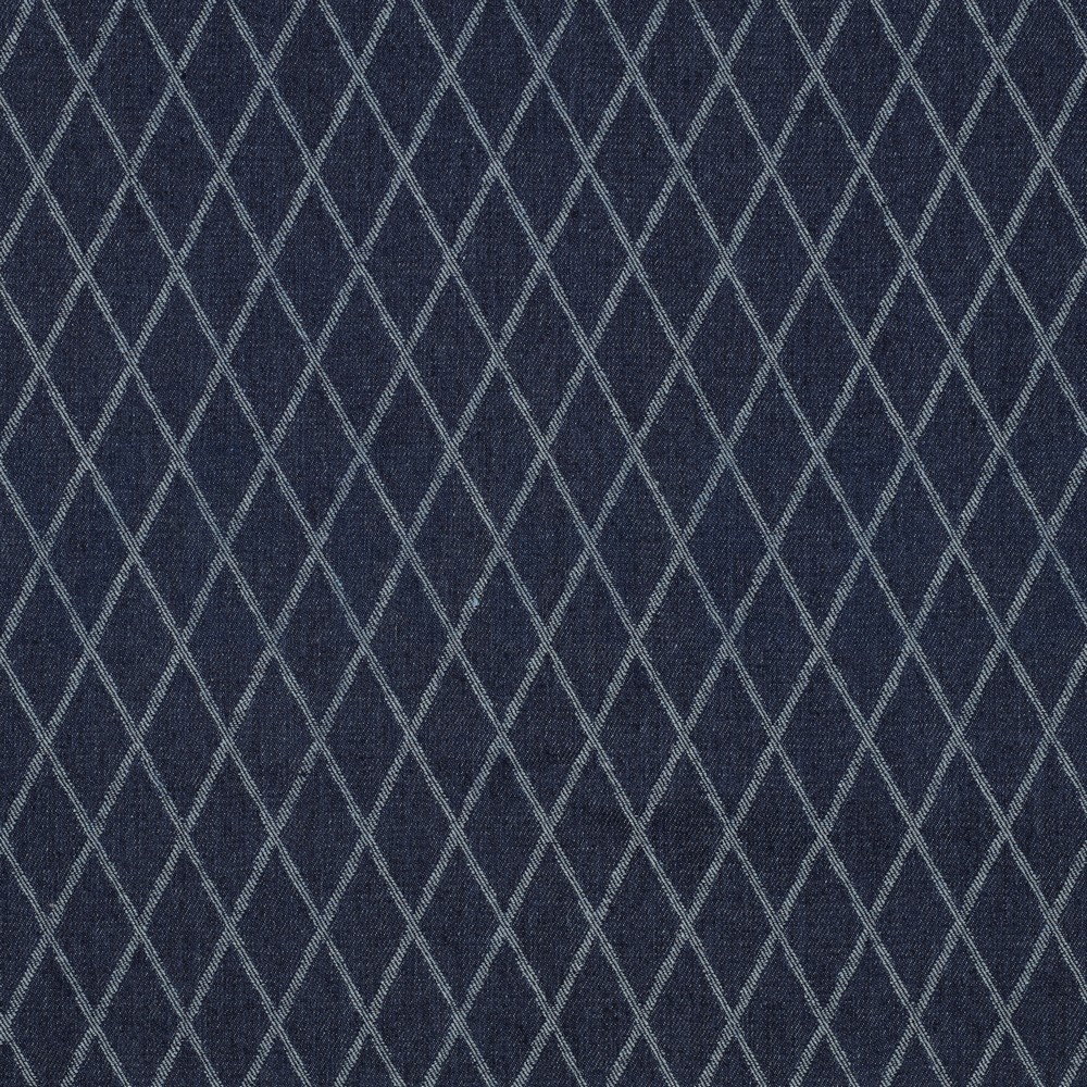 JEANS JACQUARD DIAMOND INDIGO