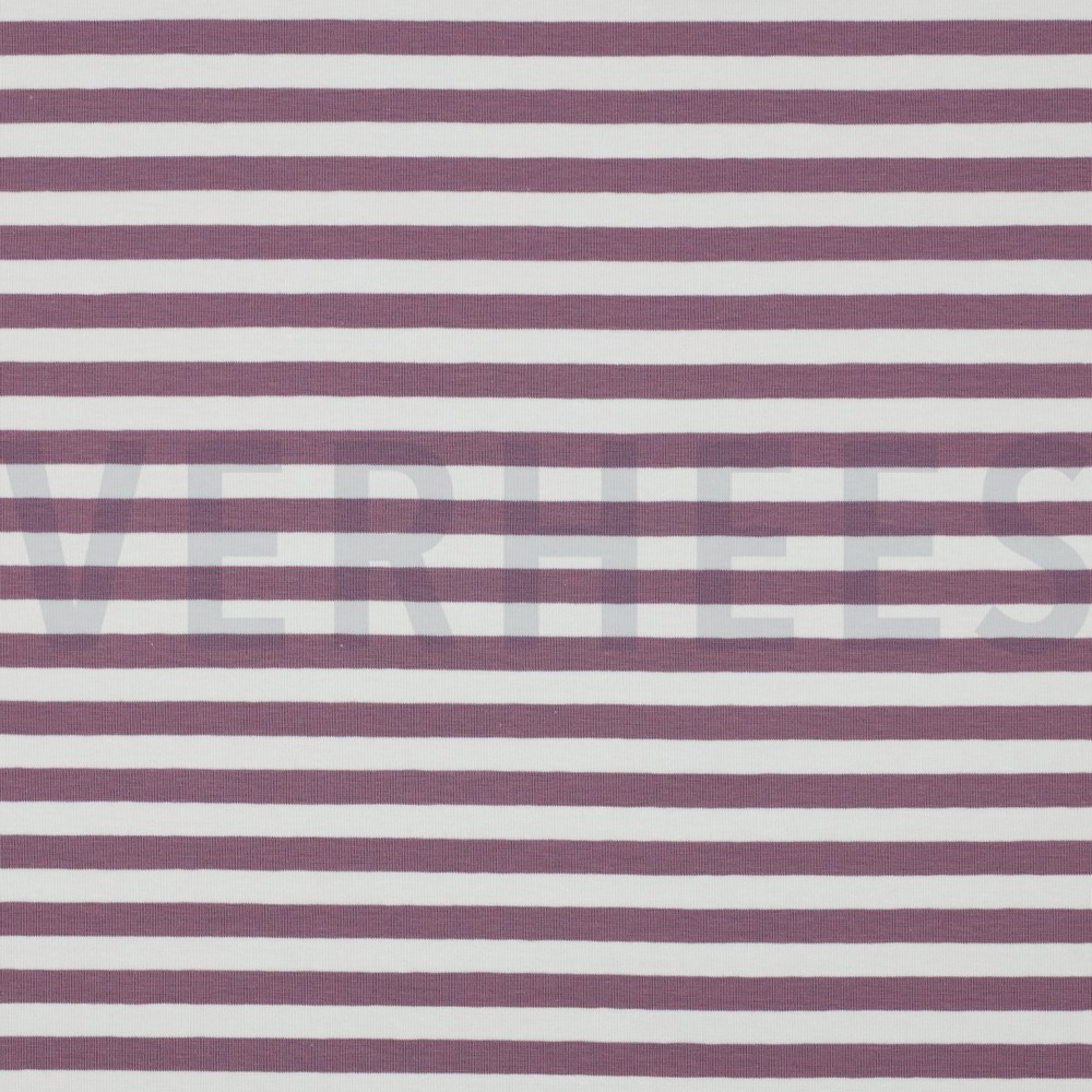 JERSEY YARN DYED STRIPES PURPLE