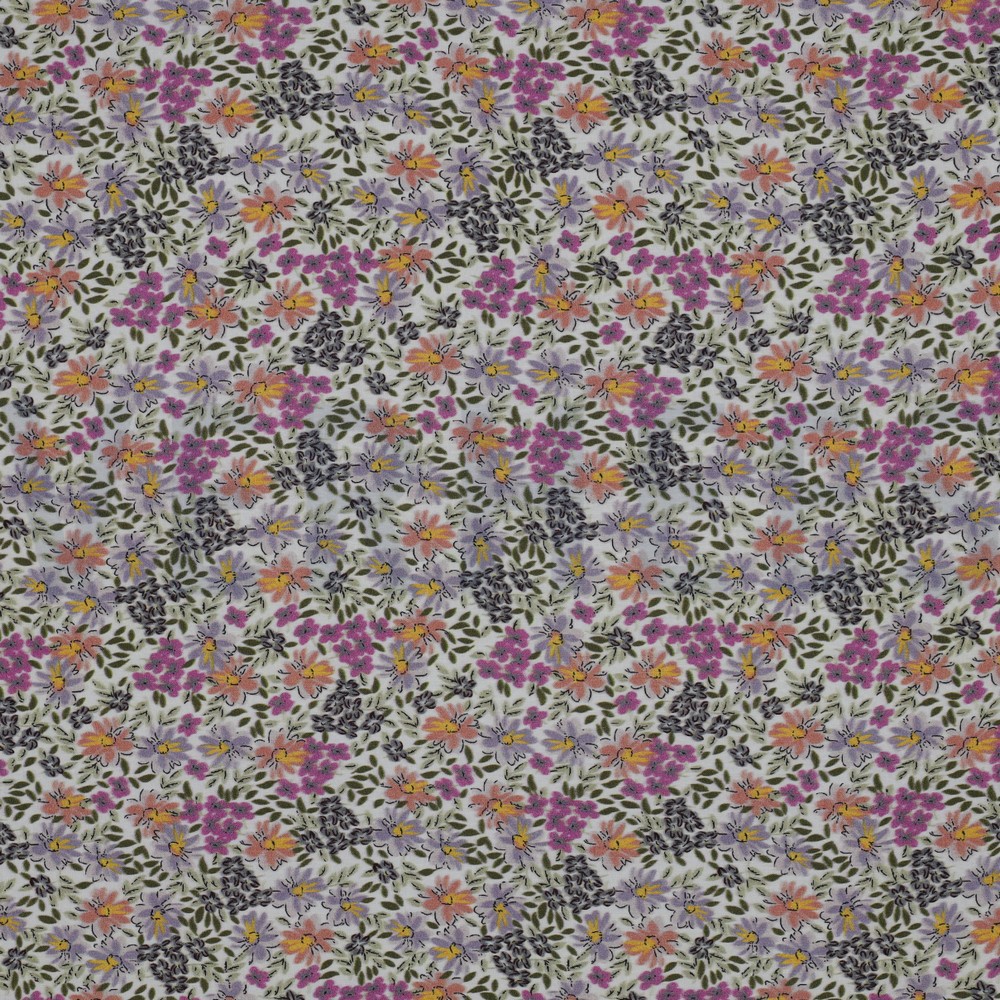 RADIANCE DIGITAL FLOWERS GREEN/PURPLE