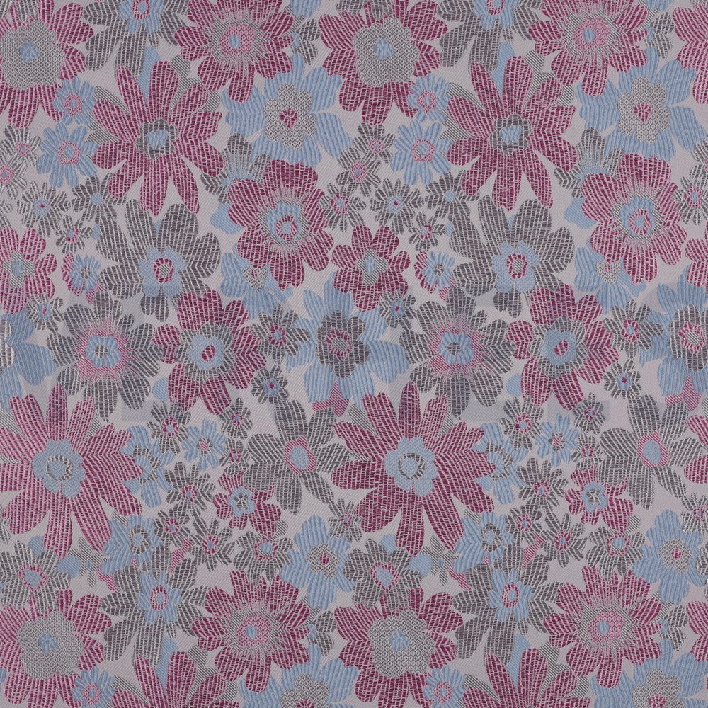 JACQUARD FLOWERS LIGHT LILAC