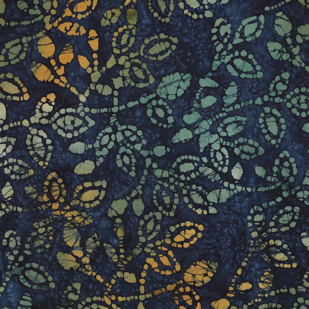 UNIQUE CRAFTED BATIK COTTON NAVY