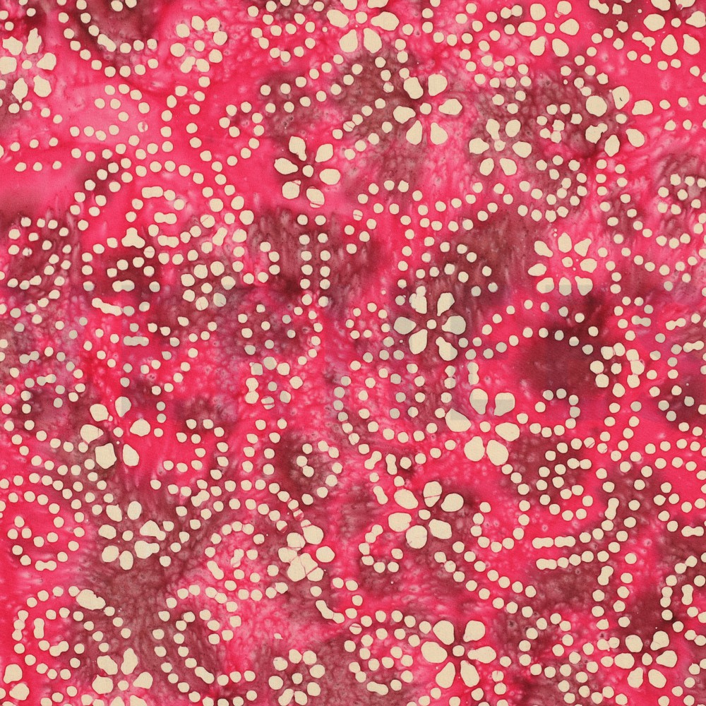 UNIQUE CRAFTED BATIK COTTON CERISE