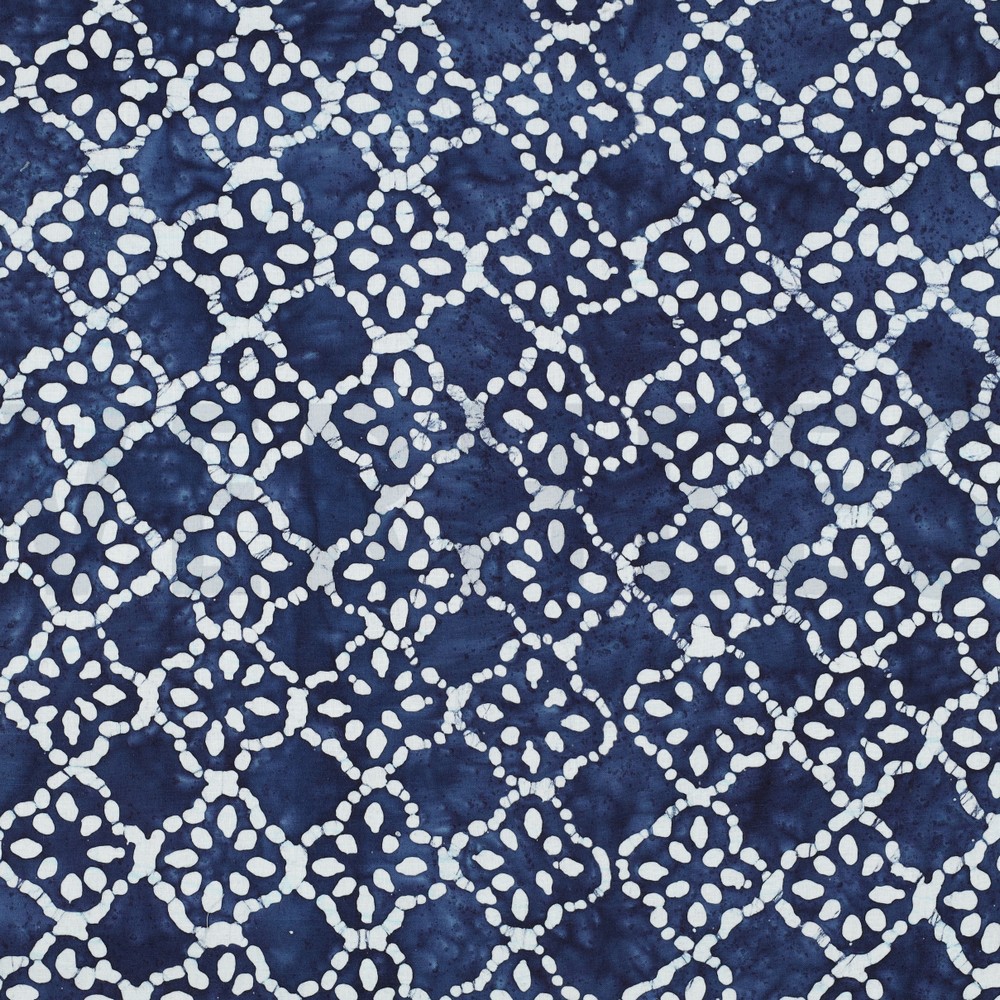 UNIQUE CRAFTED BATIK COTTON INDIGO