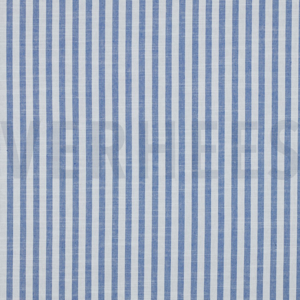 COTTON YARN DYED STRIPES BLUE