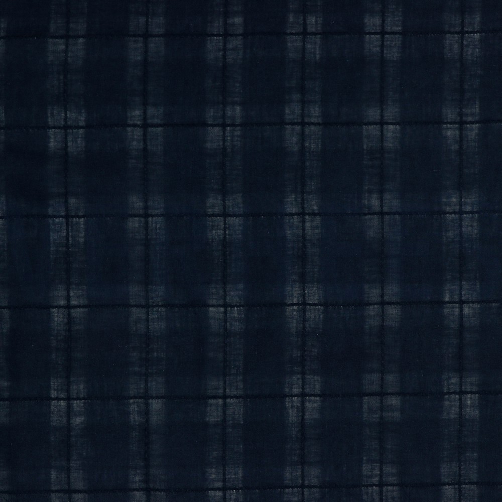 COTTON VOILE DOBBY NAVY (hover)