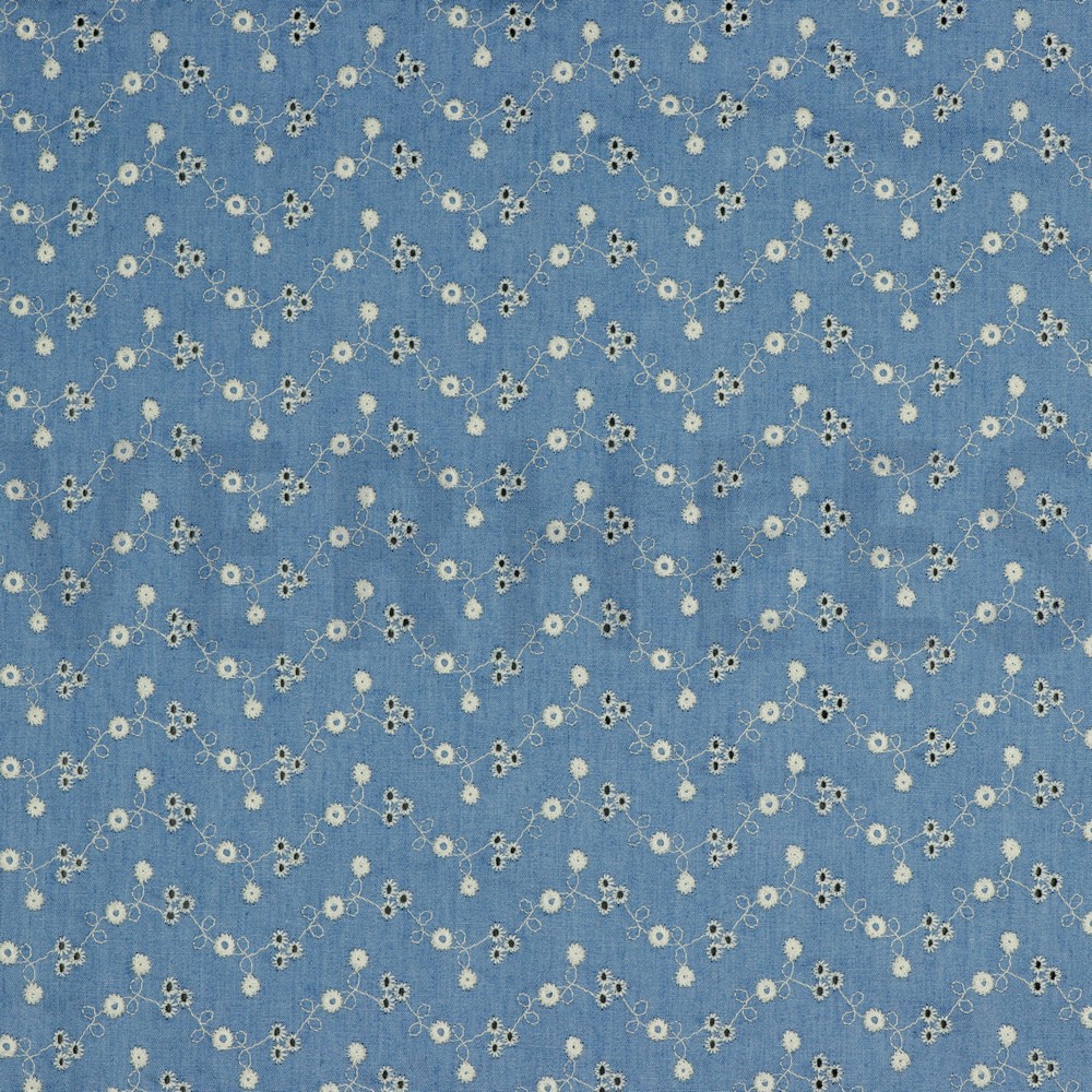 JEANS EMBROIDERY LIGHT BLUE (hover)