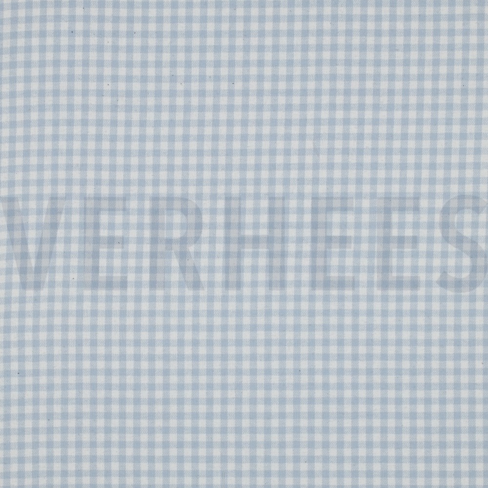 COTTON YARN DYED BRUSHED CHECKS LIGHT BLUE (hover)