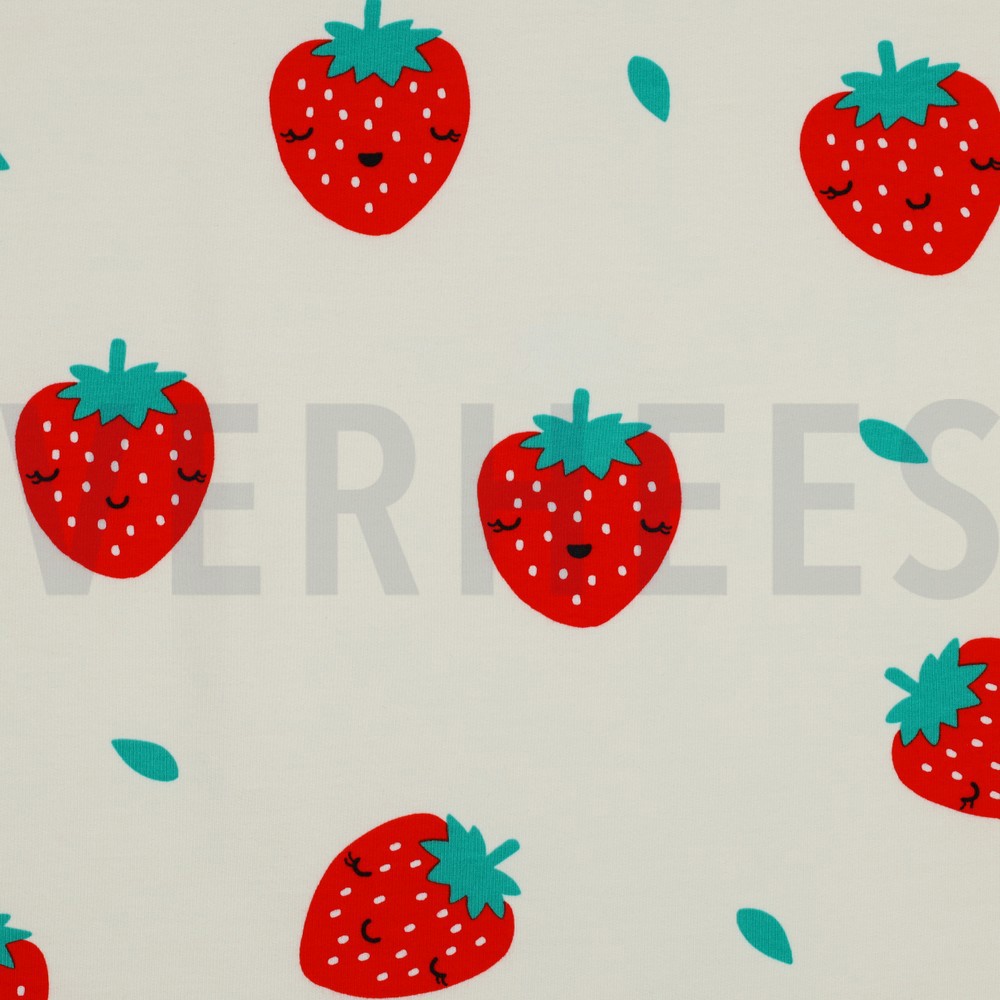 SOFT SWEAT STRAWBERRIES ECRU