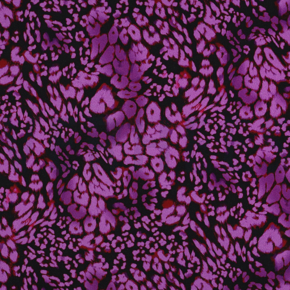 ROSELLA STRETCH DIGITAL ANIMAL SKIN PURPLE