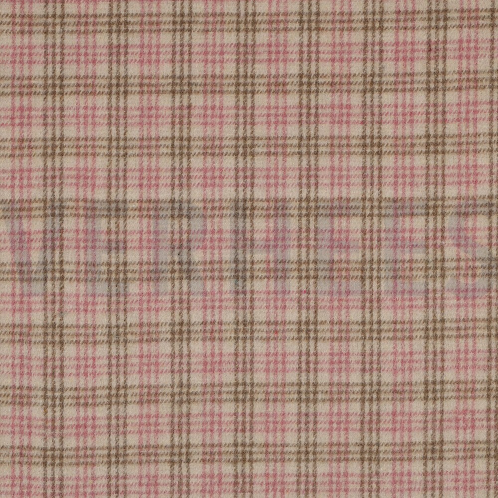 BRUSHED CHECK SAND/LIGHT PINK (hover)