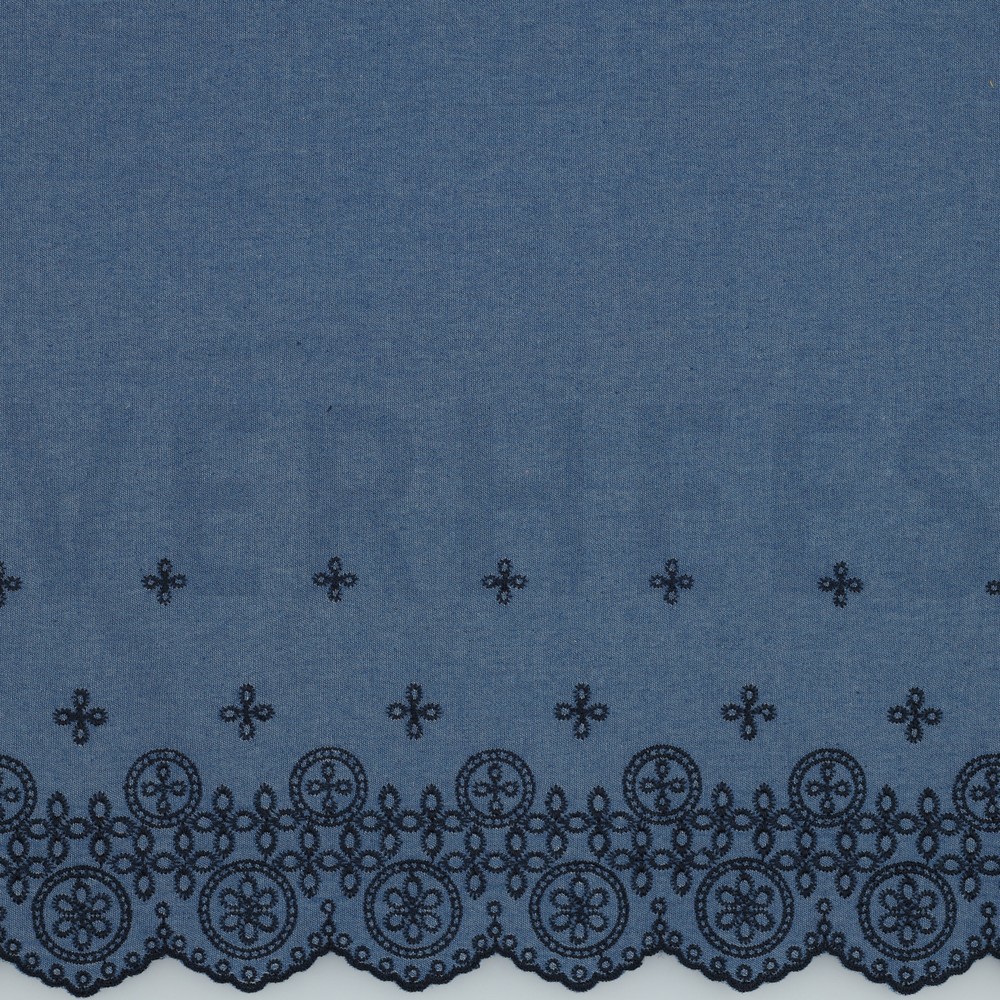 JEANS BORDER EMBROIDERY JEANS (hover)