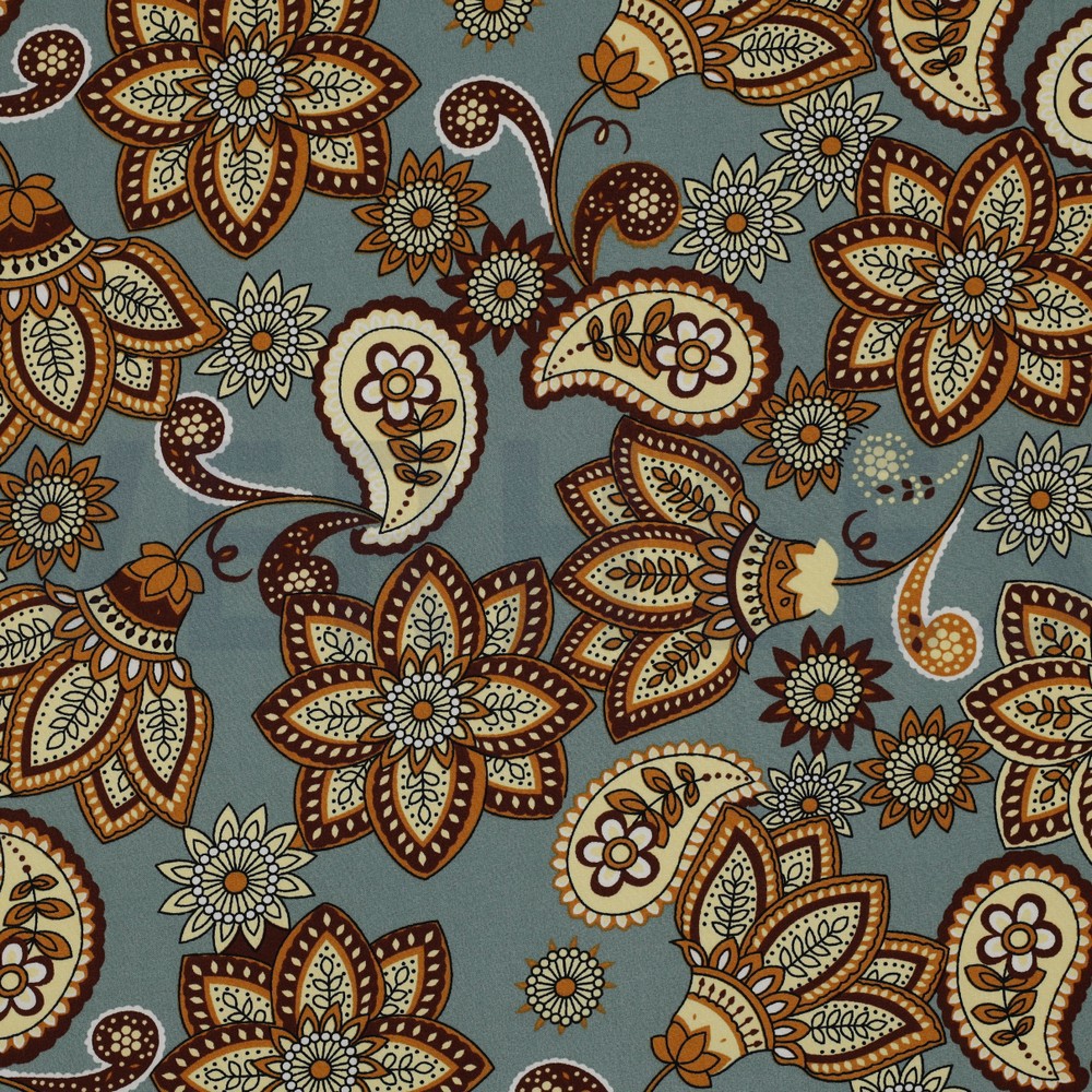 RADIANCE PAISLEY OLD GREEN