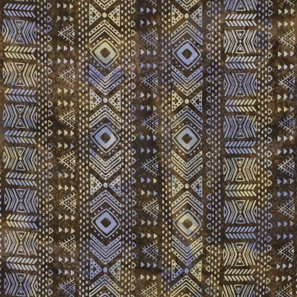 UNIQUE CRAFTED BATIK COTTON BROWN