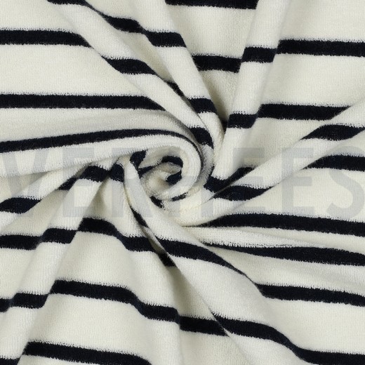 COTTON TOWELING YARN DYED STRIPES