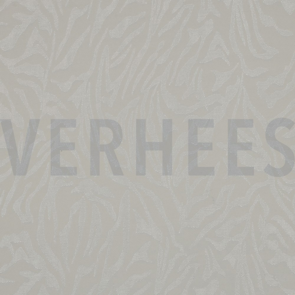 VISCOSE JACQUARD ANIMAL SKIN ECRU (hover)