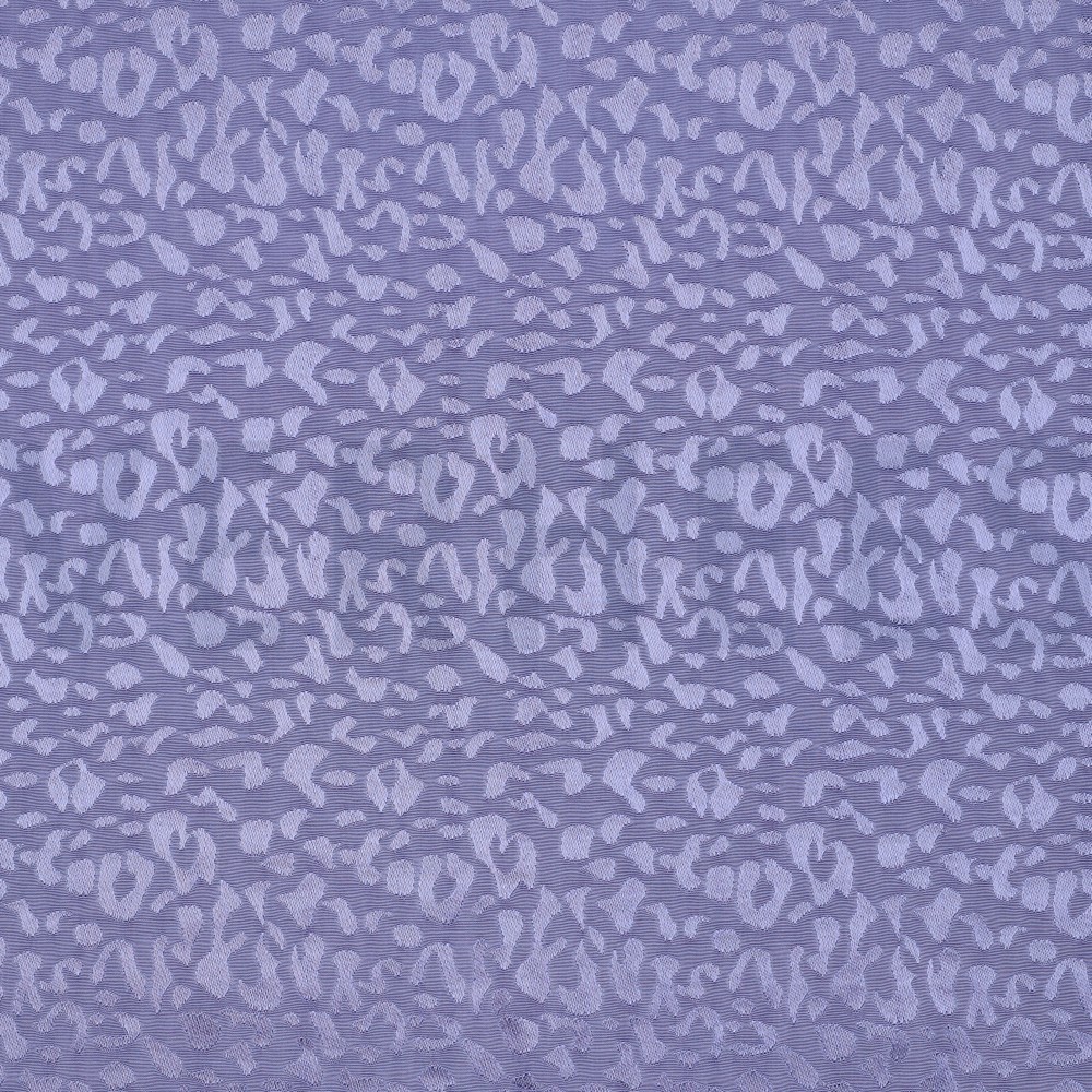 VISCOSE JACQUARD ANIMAL SKIN LAVENDER