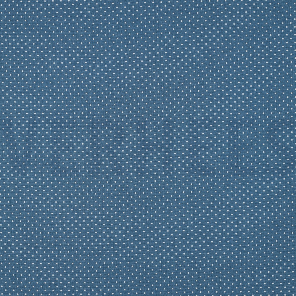 POPLIN PETIT DOTS BLUE