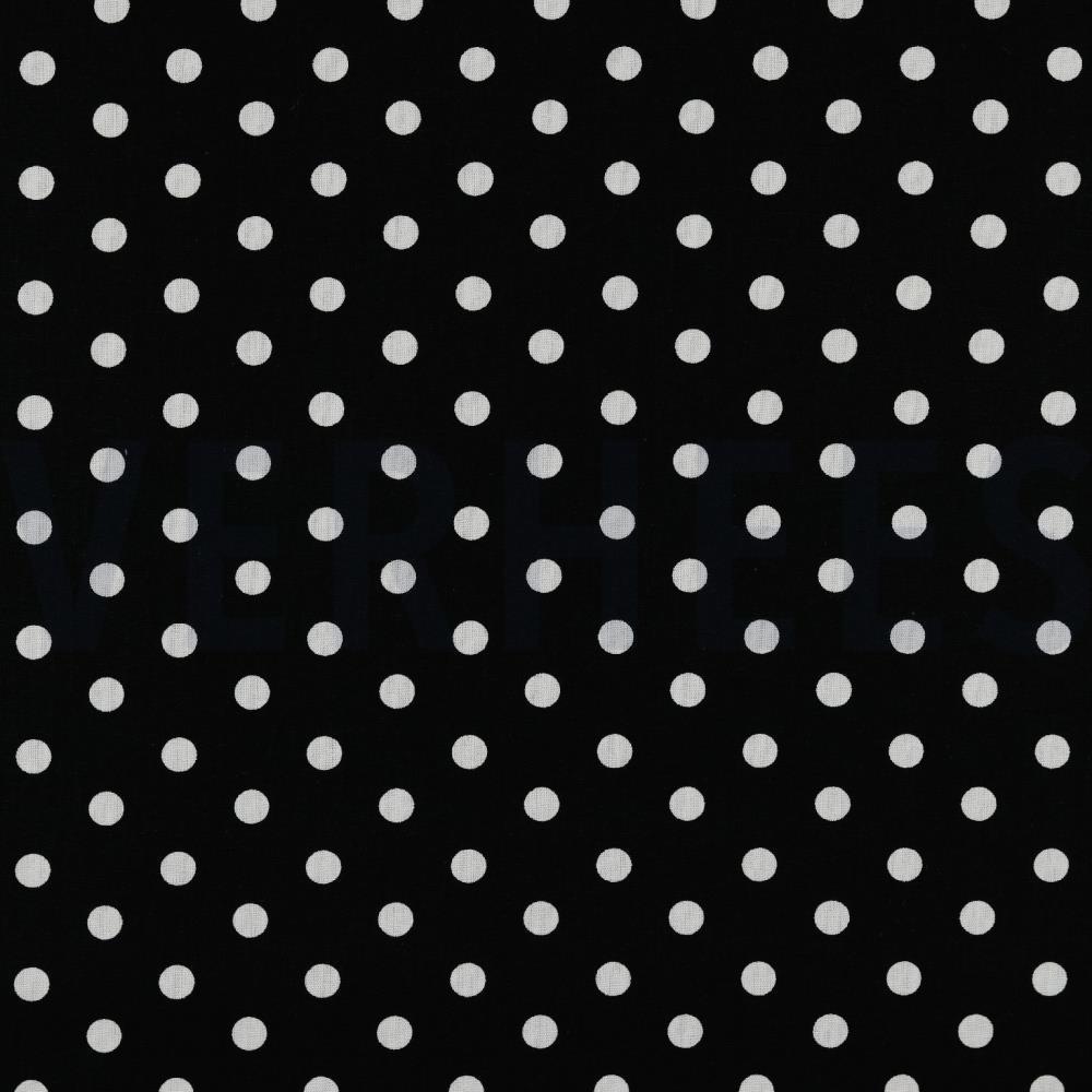 POPLIN DOTS BLACK (hover)