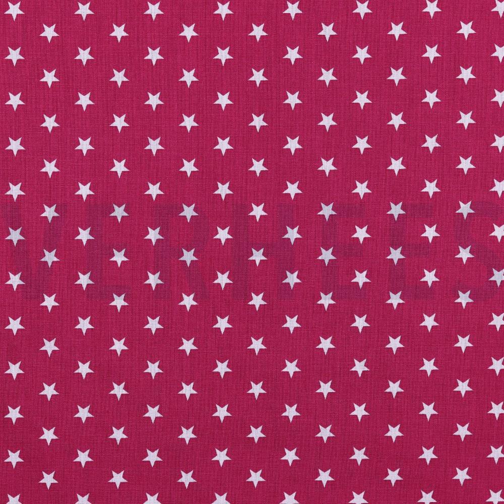 POPLIN PETIT STARS PINK