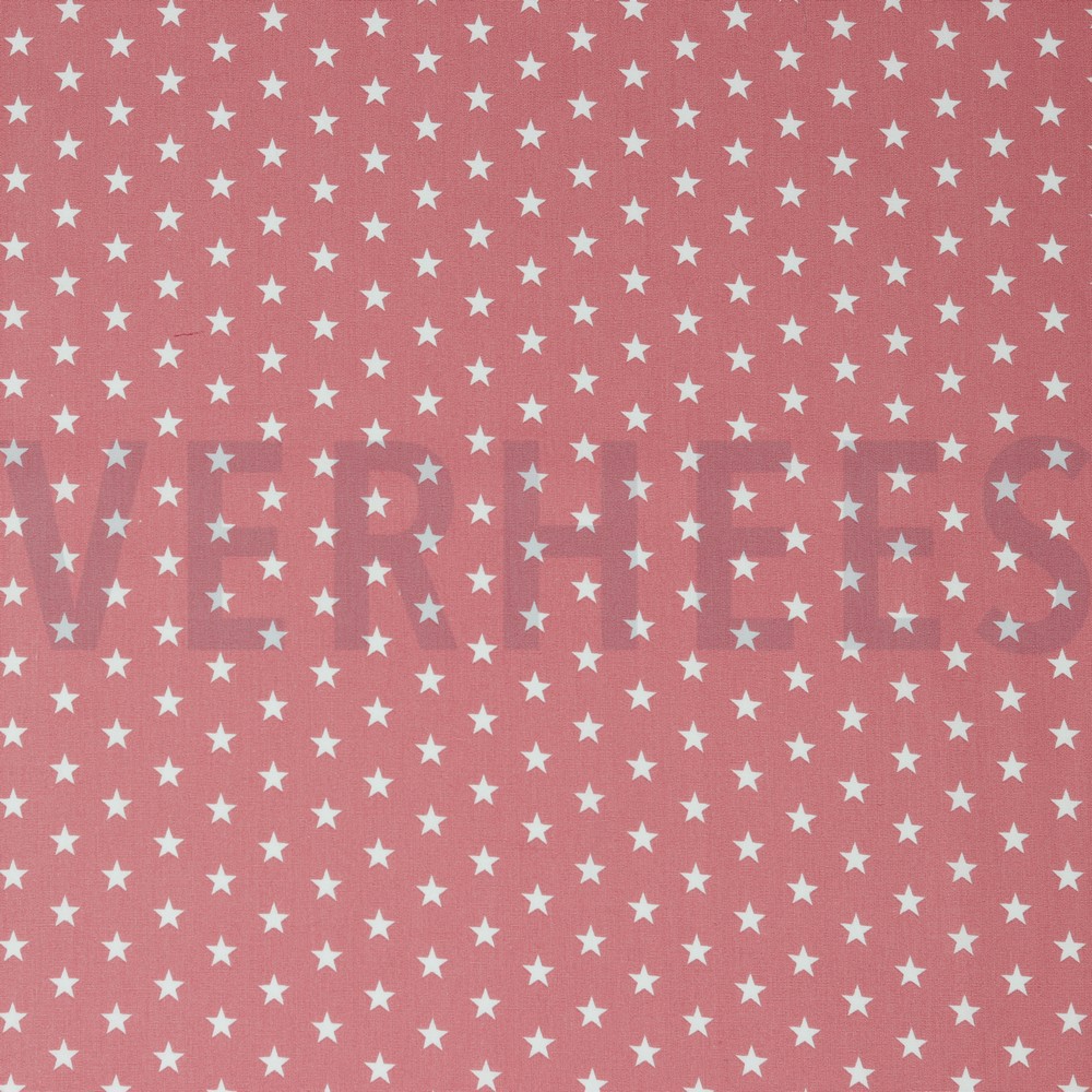 POPLIN PETIT STARS BLUSH