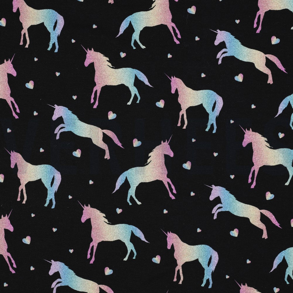 JERSEY DIGITAL UNICORNS BLACK