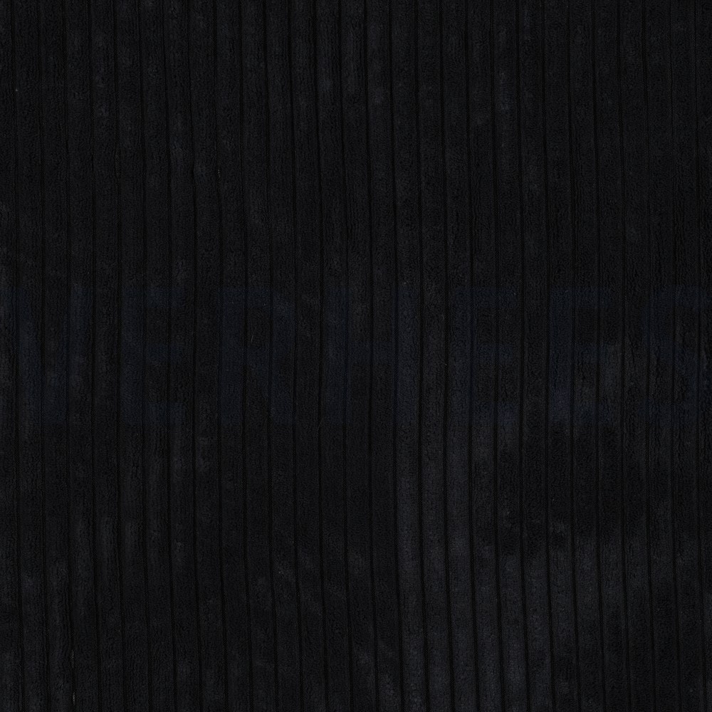 VELOURS DECO CORDUROY BLACK