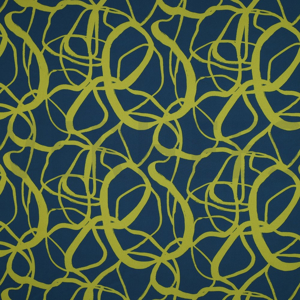 MAGNOLIA STRETCH ABSTRACT PETROL (hover)